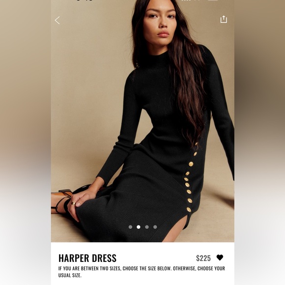 Gently worn Sezane Harper Dress Moss Green - Size XS - Picture 2 of 10